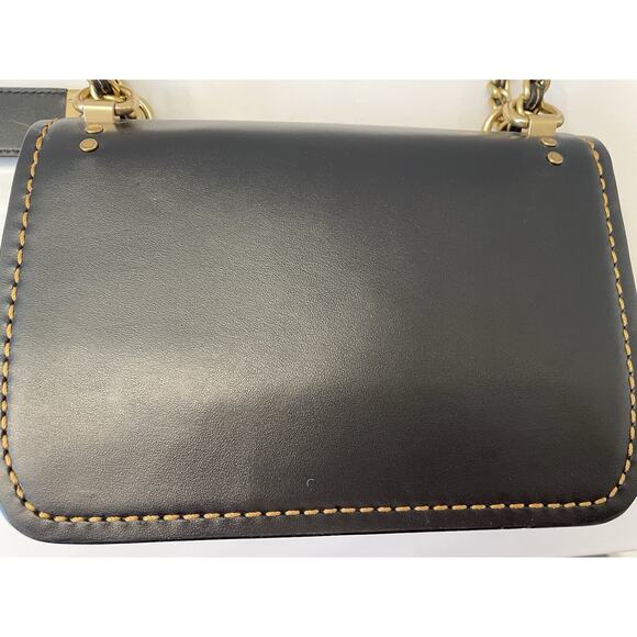 Coach Troupe Crossbody Signature Canvas D2080-70490 EUC Convertible - Picture 6 of 10